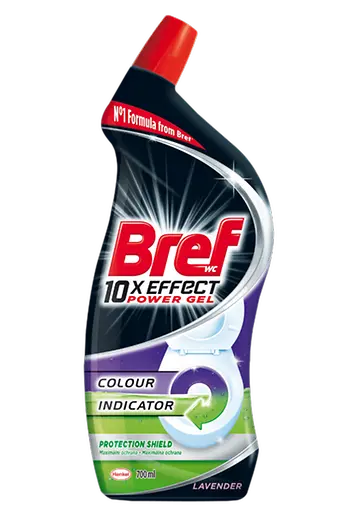 In May, Henkel introduces the new recyclable material for black bottles of the toilet cleaning product Bref